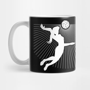 Volleyball Girl Serve - Volleyball Player Shirts and Gifts Mug